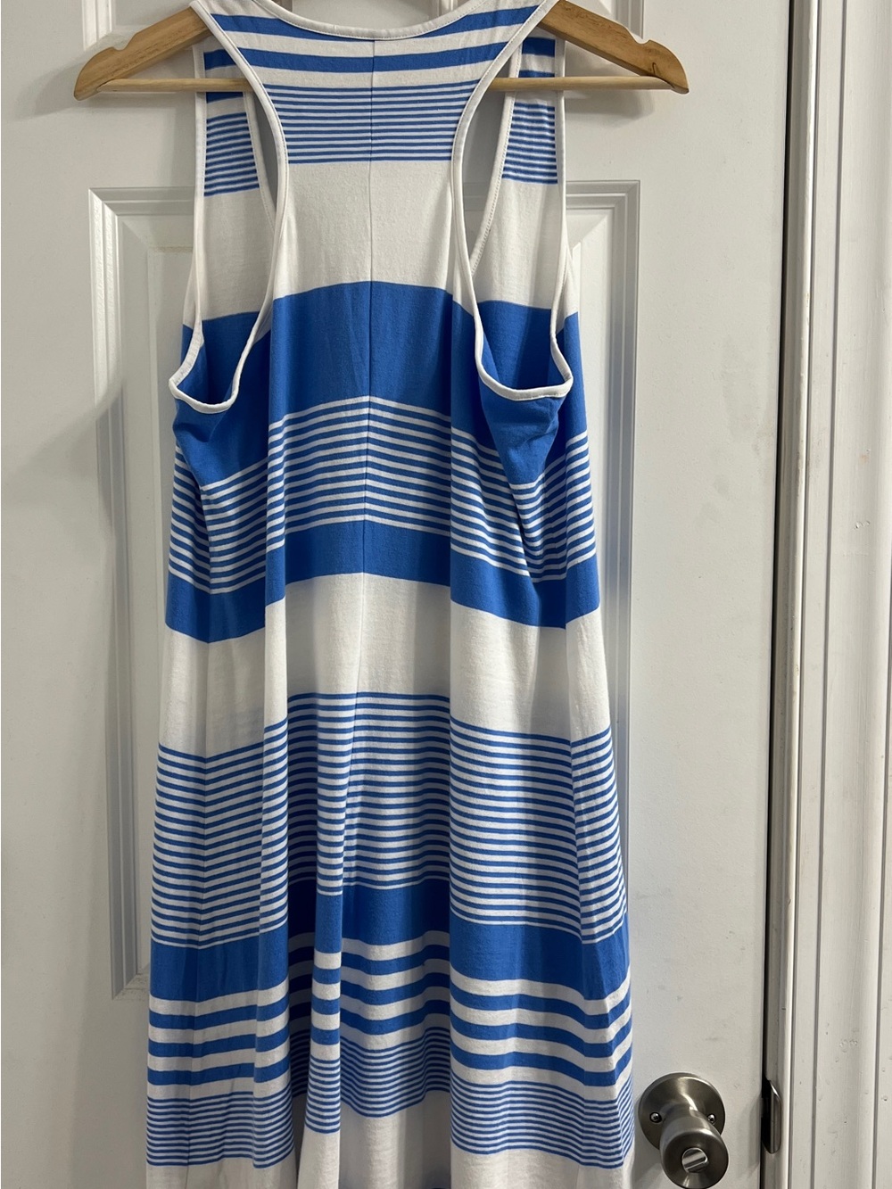 Lilly Pulitzer Bay Blue Coconut Striped Tank Dress-Medium - Picture 2 of 7
